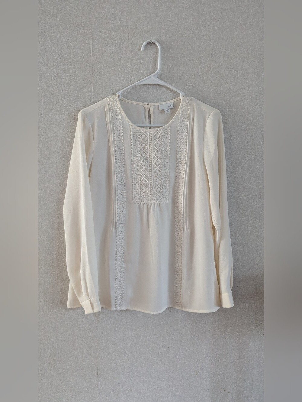 J.Jill Embroidered Long Sleeve Blouse